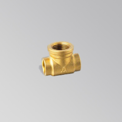 656黃銅內螺紋承口三通