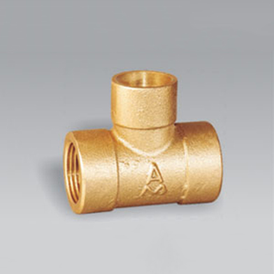 LC-655 黃銅內螺紋承口異徑三通