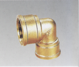L-628 90°黃銅內螺紋異徑彎頭