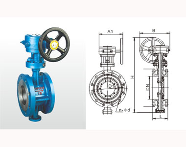 809 D343H-16C 法蘭式三偏心多層次金屬密封蝶閥