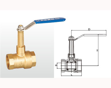 269 Q11F-20T 黃銅空調球閥
