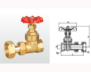 116_116B Z15W-16T 黃銅水表閘閥