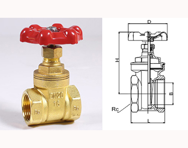 108_108D_109 Z15W-16T 黃銅閘閥