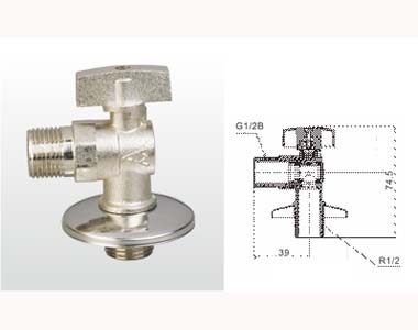 219 JNFT-W 黃銅直角閥