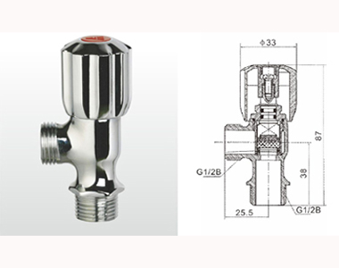 316 JWCT-W 黃銅直角閥