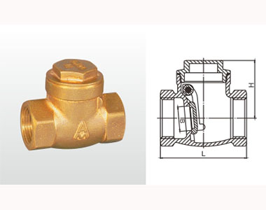 486 H14W-16T 青銅止回閥